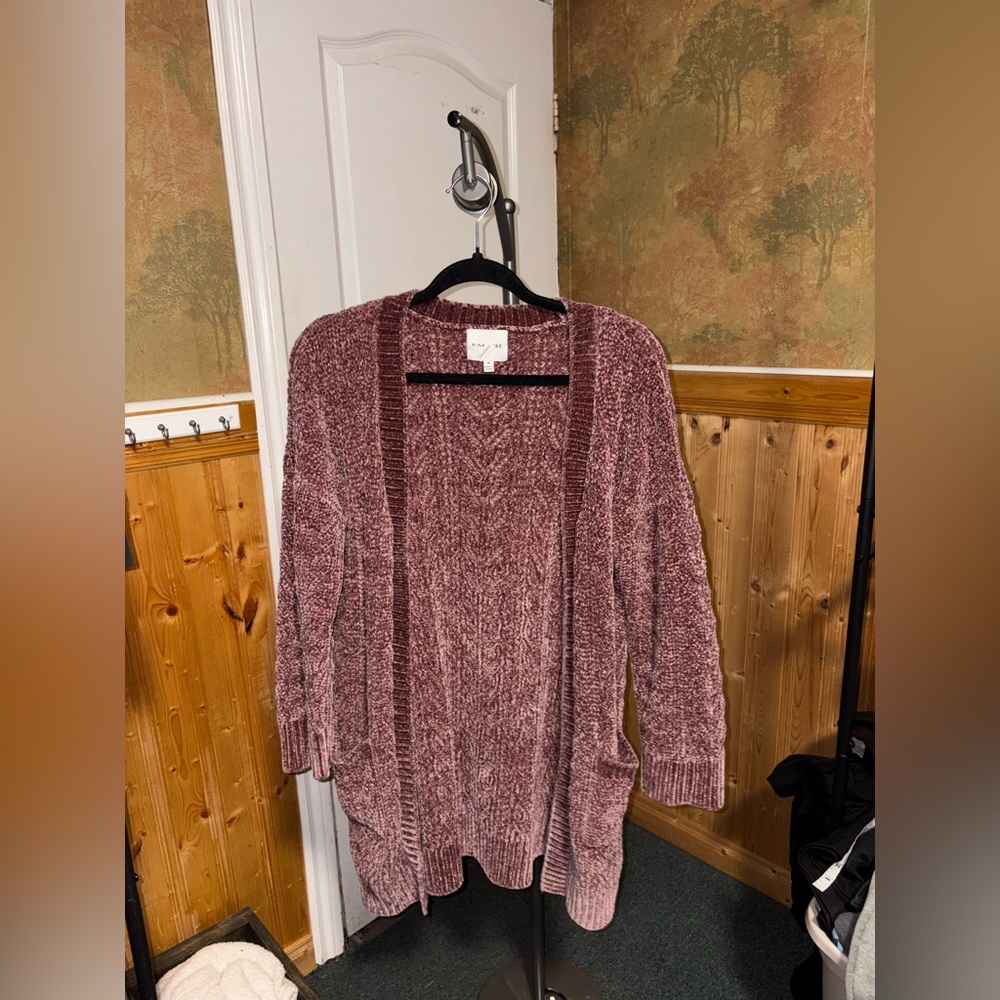 Pink Rose | Pink Cardigan